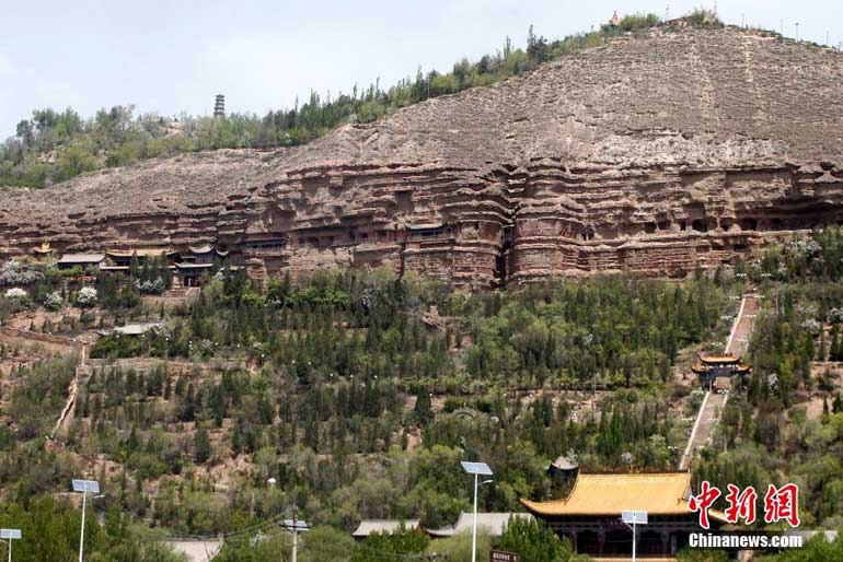 高清:探訪中國(guó)第二大懸空寺 青海西寧北禪寺【9】
